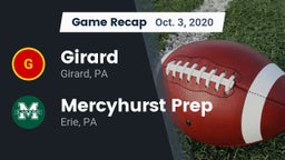Recap: Girard  vs. Mercyhurst Prep  2020