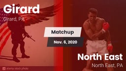 Matchup: Girard vs. North East  2020