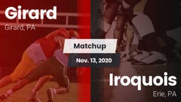 Matchup: Girard vs. Iroquois  2020