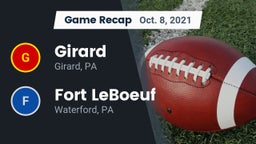 Recap: Girard  vs. Fort LeBoeuf  2021