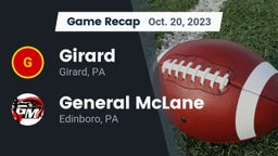 Recap: Girard  vs. General McLane  2023