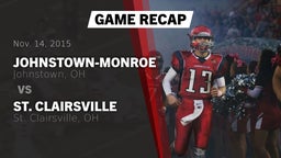 Recap: Johnstown-Monroe  vs. St. Clairsville  2015