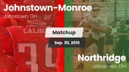 Matchup: Johnstown-Monroe vs. Northridge  2016