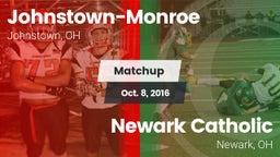 Matchup: Johnstown-Monroe vs. Newark Catholic  2016