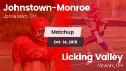 Matchup: Johnstown-Monroe vs. Licking Valley  2016