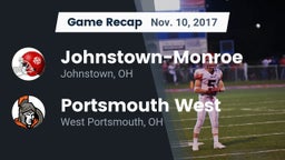Recap: Johnstown-Monroe  vs. Portsmouth West  2017