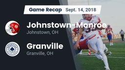 Recap: Johnstown-Monroe  vs. Granville  2018