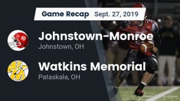 Recap: Johnstown-Monroe  vs. Watkins Memorial  2019