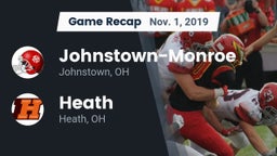 Recap: Johnstown-Monroe  vs. Heath  2019