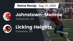 Recap: Johnstown-Monroe  vs. Licking Heights  2020