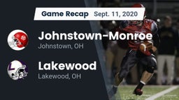 Recap: Johnstown-Monroe  vs. Lakewood  2020