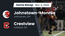 Recap: Johnstown-Monroe  vs. Crestview  2020