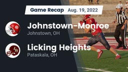 Recap: Johnstown-Monroe  vs. Licking Heights  2022
