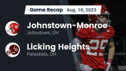 Recap: Johnstown-Monroe  vs. Licking Heights  2023
