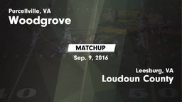 Matchup: Woodgrove vs. Loudoun County  2016