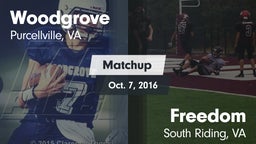 Matchup: Woodgrove vs. Freedom  2016