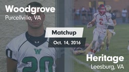 Matchup: Woodgrove vs. Heritage  2016