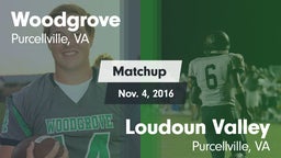 Matchup: Woodgrove vs. Loudoun Valley  2016