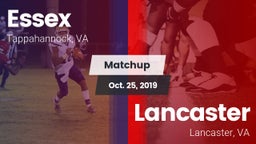 Matchup: Essex vs. Lancaster  2019