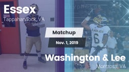Matchup: Essex vs. Washington & Lee  2019