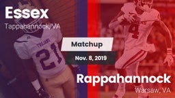 Matchup: Essex vs. Rappahannock  2019