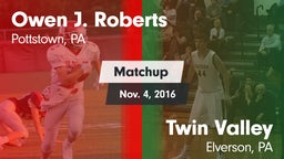 Matchup: Roberts vs. Twin Valley  2016