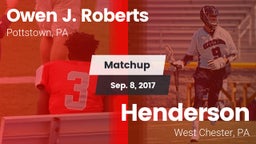 Matchup: Roberts vs. Henderson  2017