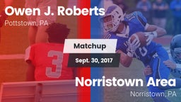 Matchup: Roberts vs. Norristown Area  2017