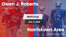Matchup: Roberts vs. Norristown Area  2018