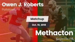 Matchup: Roberts vs. Methacton  2018