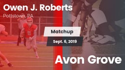 Matchup: Roberts vs. Avon Grove 2019