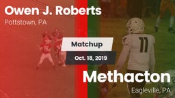 Matchup: Roberts vs. Methacton  2019