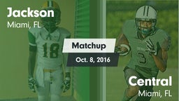 Matchup: Jackson vs. Central  2016