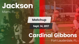 Matchup: Jackson vs. Cardinal Gibbons  2017