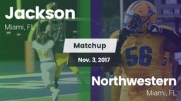 Matchup: Jackson vs. Northwestern  2017