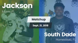 Matchup: Jackson vs. South Dade  2018