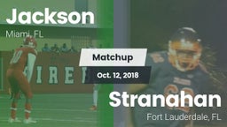 Matchup: Jackson vs. Stranahan  2018