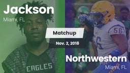 Matchup: Jackson vs. Northwestern  2018