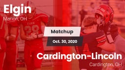 Matchup: Elgin vs. Cardington-Lincoln  2020