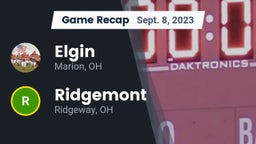 Recap: Elgin  vs. Ridgemont  2023