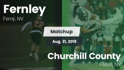 Matchup: Fernley vs. Churchill County  2018