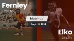 Matchup: Fernley vs. Elko  2018