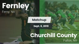 Matchup: Fernley vs. Churchill County  2019