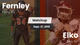 Matchup: Fernley vs. Elko  2019