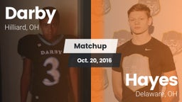 Matchup: Darby vs. Hayes  2016
