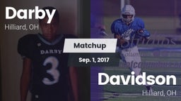 Matchup: Darby vs. Davidson  2017