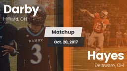 Matchup: Darby vs. Hayes  2017