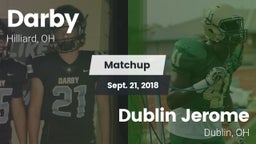 Matchup: Darby vs. Dublin Jerome  2018