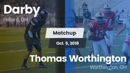 Matchup: Darby vs. Thomas Worthington  2018