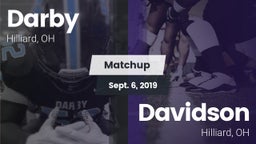Matchup: Darby vs. Davidson  2019